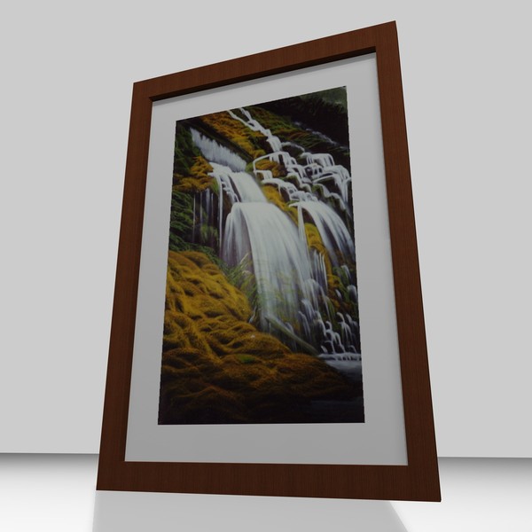 art 3d model - ART PICTURE 1 by Carrara1